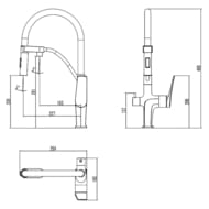 ��������� ��� ����� Lemark COMFORT LM3074C-White ������ �����, ����� ��� �������� ����, �����/����