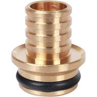Евроконус STOUT 16*2,2х1/2" под обжим, латунь, для сшитого полиэтилена,  SFC-0024-001622