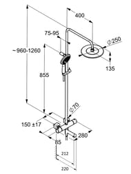 ������� ������� KLUDI FRESHLINE 6709205-00S ���������, �����, �������/������ ���, ����