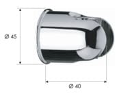 Держатель ручного душа Remer 339SO, хром