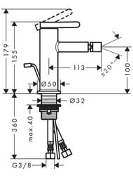 ��������� Axor One 48210670 ��� ����, ������������, �� ������� ����������, ������� ������