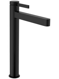 Смеситель Hansgrohe Finoris 76070670 для раковины, излив 260, сливной клапан Push-Open, матов.черный — миниатюра 1
