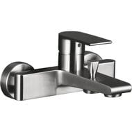 Смеситель для ванны/душа BelBagno NOVA NOV-VASM-IN однозахватный, настенный, сатин