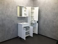 Шкаф-колонна COMFORTY Модена М-35 (350х1902х316) напольный, белый матовый 00-00001645