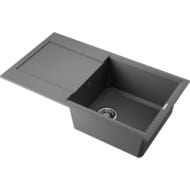 Мойка Omoikiri SAKAIME 78-PL (780х435х230) врезная, тетогранит, цвет-платина 4993196