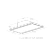 ������� ELICA Hilight-X H16 IX/A/100 LED, 1000�570�160��, 1200 �3/�, 189 ��, ��, ����. PRF0167045A