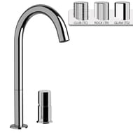 Смеситель для раковины Daniel Trilogy TG655L15, черный матовый