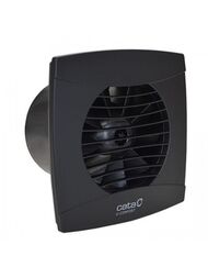 Вентилятор Cata UC-10 STD BLACK накладной, 110 м3/ч, 26 дБ, черный