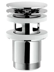 Донный клапан NOBILI нажимной, G1 1/4", хром AV00110/10CR