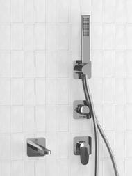 Смеситель для ванны/душа WasserKRAFT Weida A3151.268.270.271.087.103 встраиваемый, с лейкой, хром — миниатюра 6