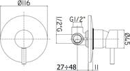 ��������� ��� ���� Paffoni Light LIG011NO ������������, ������ �������