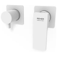 Смеситель для душа Remer Absolute AU93ZPWBBO, белый матовый — миниатюра 1