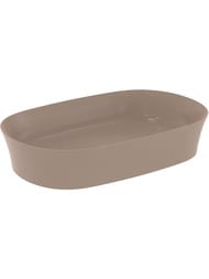 Умывальник IPALYSS Ideal Standard (600х380х120) накладной, без перелива, kashmir E1396V4