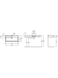 �������� ��������� Jacob Delafon Vivienne EXBJ112-00 1010�463�146 �������, ���. ��� ���������, �����