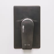 Смеситель встраиваемый WasserKRAFT A84095 с гигиеническим душем (комплект), оружейная сталь