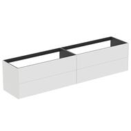 Тумба под раковину Ideal Standard CONCA (2385x505x540) 4 ящика, белый матовый лак T4336Y1