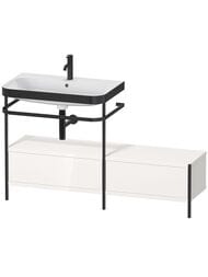 ������� � ��������� Duravit Happy D.2 Plus 1400�850�490 2 �����, ������, ����� ������ HP4762O2222