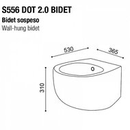 ���� ��������� AeT Italia DOT 2.0 365x310x530 ��������� ��� ���������, ���������-����� S556T1R1V1141