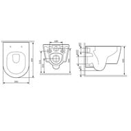 ������ ��������� AM.PM Func FlashClean 490�360�340 ������������, �������, ������ ���. C8F1700MBSC