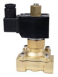 Клапан соленоидный STOUT 3/4", 24Вт,  (электромагнитный), прямого действия, нормально открытый, SSV-0020-024020