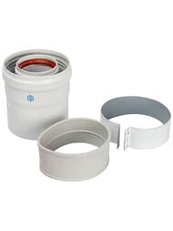 Адаптер для котла вертикальный коаксиальный STOUT DN60/100 SCA-6010-210100