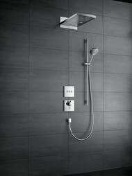 Смеситель Hansgrohe ShowerSelect Highfow 15761 термостат, с клапаном для руч.душа, наруж.часть, хром
