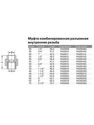����������, 25�3/4"�, ��� ���������������� ����, �����, PRO AQUA PA20014G