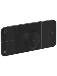 Смеситель Axor One 45713670 термостатический, на 3 потребителя, внешняя часть, матовый черный