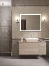 Плитка настенная KERAMA MARAZZI Безана (250х750) серая 12137R (кв.м.)