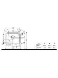 ����� ��� �������� Duravit Happy D.2 Plus 650�408�480 2 �����, �����.-����� ������� ��� HP496009292