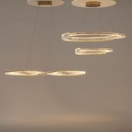 Подвесной светильник Maytoni Krone (Кроун) P097PL-L90BS3K, 3000K, 90Вт, 180°, IP20, LED, латунь — изображение 5