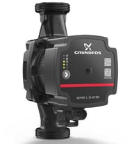Насос циркуляционный GRUNDFOS ALPHA1 L 25-60 180 с гайками 99199612