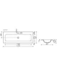 �������� ��������� Ceramicanova Grace 1210�457�137 �������.,� ���. ��� ���������,������ CN7017MB