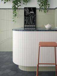 Плитка настенная EQUIPE COSTA NOVA White Matt (50х200) моноколор, белая, 28454 (кв.м.)