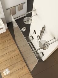 ������� ������ RAVAK WALK-IN FREE (1600�2000) ������, ���������+Transparent