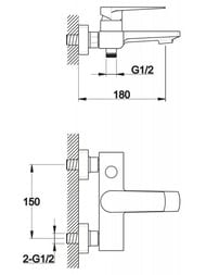 ��������� ��� �����/���� BelBagno Carin CAR-VASM-CRM  �������������, ���������, ����