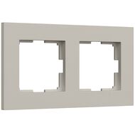 Рамка на 2 поста Werkel Slab (дымчатый софт) W0022917