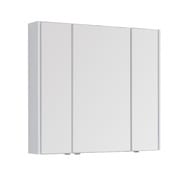 Зеркало-шкаф Aquanet Алвита 90 (896х850х172) 3 дверцы, без подсветки, белый 235343