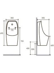 ������� ��������� Aqueduto Pro 300�335�690 � �������������� ������, ����� ��������� PRO0210