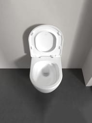 Унитаз подвесной Villeroy & Boch Skyla 5656CL01 (370х530х315) TwistFlush с сиденьем микролифт