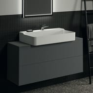 Тумба под раковину Ideal Standard CONCA 1200x373x540 2 ящика внешних, антрацит матовый лак T3951Y2 — изображение 4