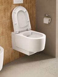 Унитаз подвесной DURAVIT BALCOON 540х370х360 безободковый, белый матовый 290609AC00 — изображение 5