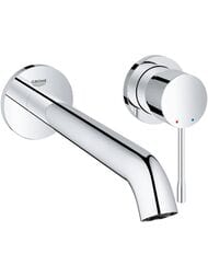 Смеситель Grohe Essence 19967001 для раковины на два отверстия, встраиваемый, внешняя часть — миниатюра 1