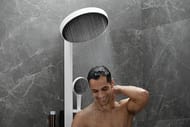 ������� ������� Hansgrohe Rainfinity Showerpipe 360 1jet ������� ������ ����� ������� 26842700