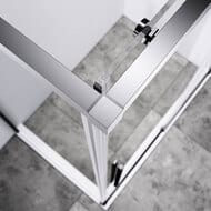Душевой уголок Vincea Slim-N 1000x2000x900 VSR-4SN9010CL прямоугольная xром — миниатюра 4