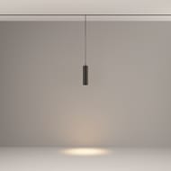 Трековый подвесной светильник Maytoni Focus LED (Фокус ЛЭД) TR041-2-12W3K-B Exility 3000K 12Вт 36°, IP20, черный