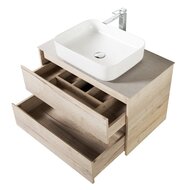 ����� ��� �������� BelBagno KRAFT (800�450�500) ����., Rovere Galifax Bianco KRAFT-800-2C-SO-RGB