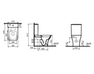 ������-������� Vitra Polar (375x635�815) � ��������,�������������. ����., ����� 9843B003-7201