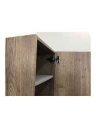 Шкаф-колонна COMFORTY Бредфорд-40 (390х1900х320) напольный, дуб темный 00004148004