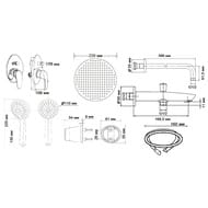 ������� ������� ESKO Set_7in1(SET7in1) ������� ��������� �� 2 ����., �����, ����/������ ���, ����